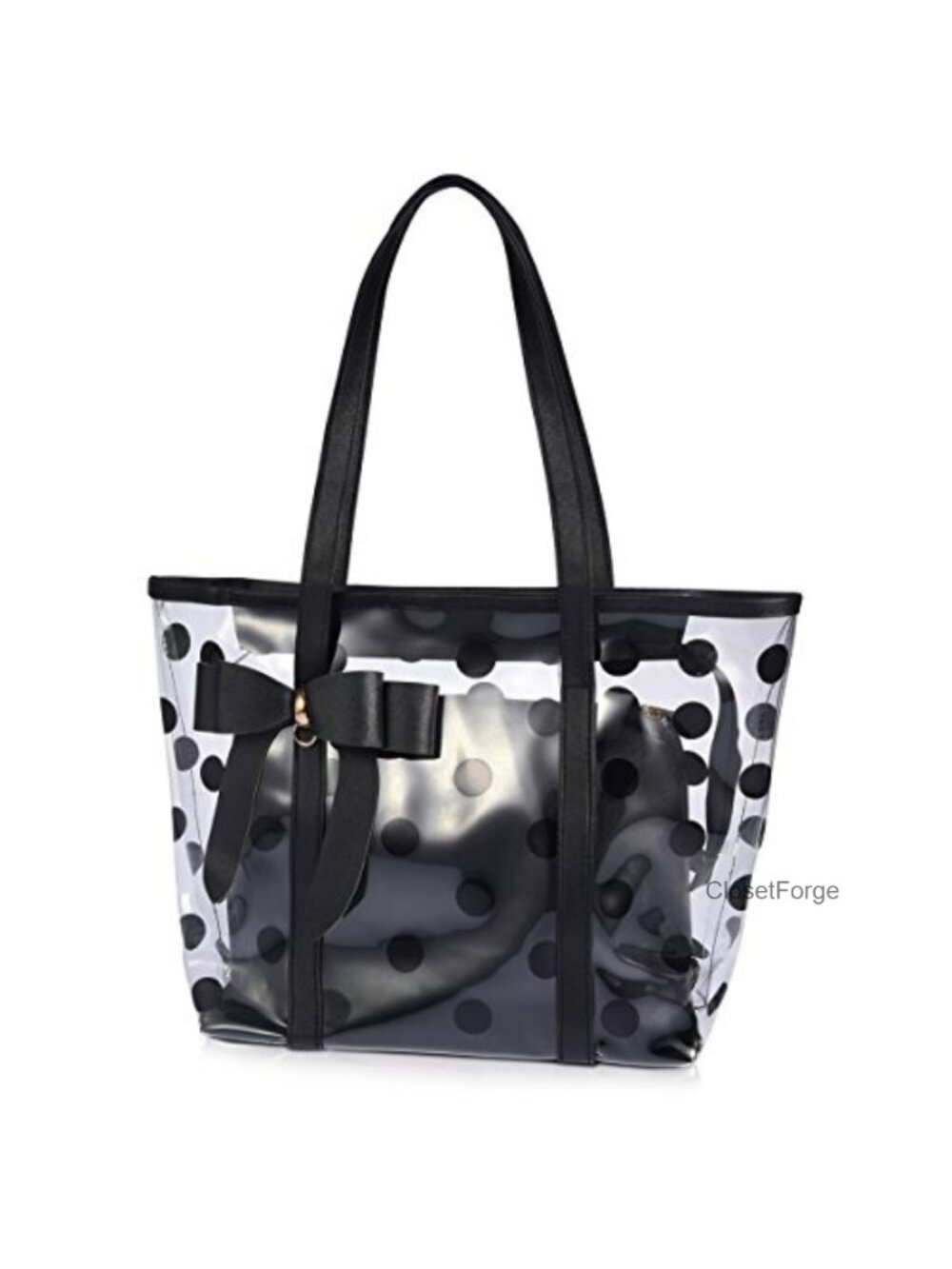 Clear PVC Tote Bag Multi-Use Shoulder Handbag Beach Shopping Purse